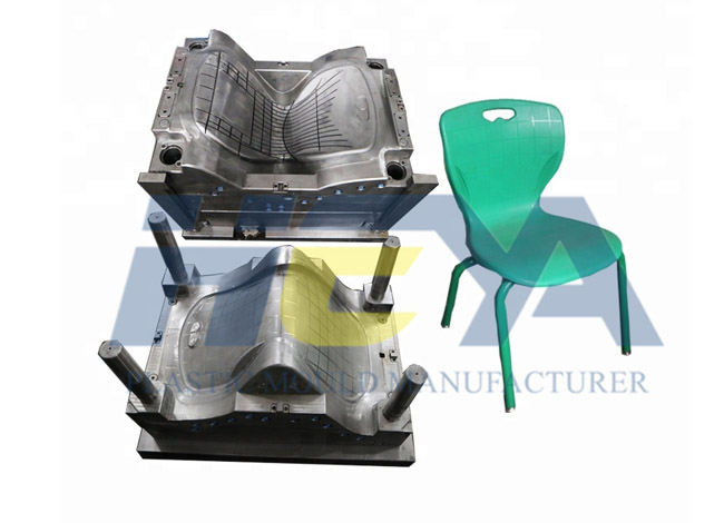 plastic chair mould with steel legs