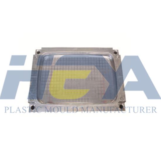 plastic table mould with steel leg
