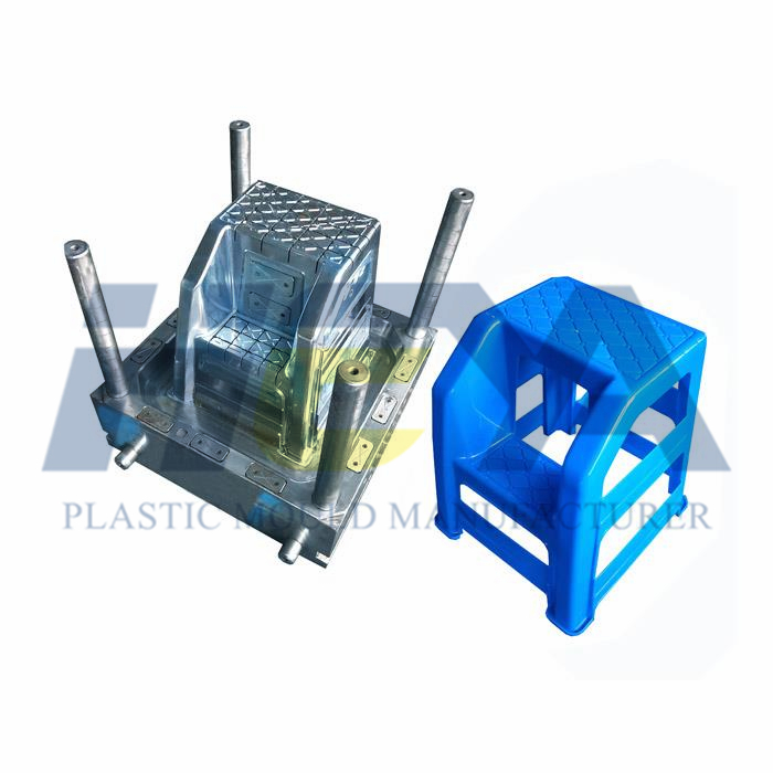 plastic stool mould with step