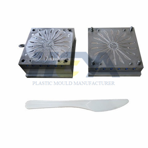 Plastic Injection Spoon Fork Knife Tableware Mould