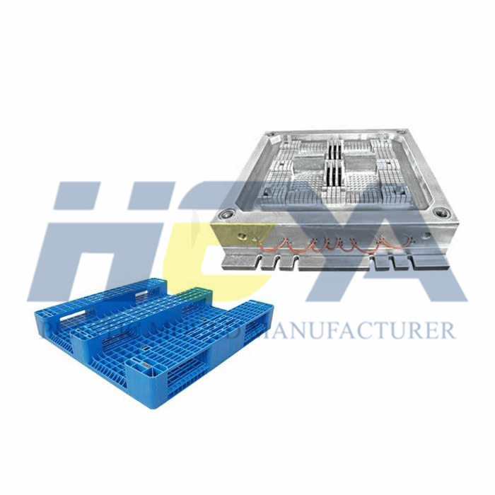single face plastic pallet mould refers to the mold used to produce  Pallet Mould...