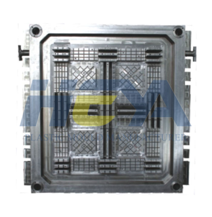 logistic solid plastic pallet mould belongs to the Pallet Mould under the Industr...